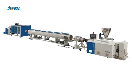 Jwell CPVC Electric Protection Extrusion Line Hose Extruder Tube Production Equipment