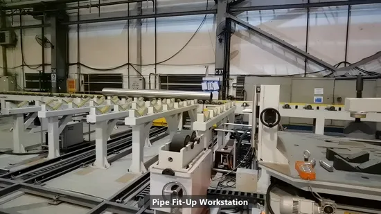 Adjustable Welding Rotator for Fitting-up Rotator in Pressure Vessel Production Line