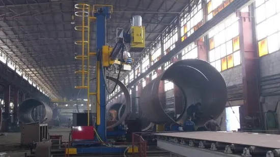 China Automatic Double Column Welding Manipulator for Pressure Vessel Production Line
