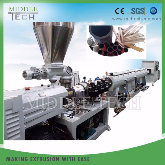 Plastic PVC/UPVC Electricity/Electric/Electrical Conduit Cable/Pipe/Tube/Hose Extruding Equipment